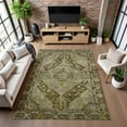 thumbnail image 7 of Addison Rugs Mayfield Premium Machine Washable Traditional Border Brown Rectangle Rug, 10' x 14', 7 of 7