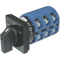 Blue Sea Systems AC Rotary Switch - OFF 2 Positions 65A, 3 Pole