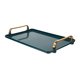 thumbnail image 1 of Bandeja rectangular para guardar artículos diversos, bandejas para servir con asas, accesorios de café, decoración vintage, joyas, desayuno, vajilla de té., 1 of 6