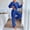 Blue, variant on HAPIMO Women's Sets Thickened Warm Fleece Sweatshirt Casual Comfy Long Sleeve V Neck Tops Fleece Joggers Fall Winter Loungewear Sets Red M