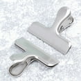 thumbnail image 1 of SHOWERORO 6Pcs Food Bag Clips Stainless Steel Sealing Clamps for Kitchen Office Home Use 3 Inches, 1 of 5