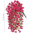 thumbnail image 3 of Faux Wisteria Flowers, Purple Artificial Hanging Vine for Garden, Home, or Wedding Decor, Low-Maintenance Silk Plant for Indoor/Outdoor Use, 3 of 4