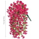 thumbnail image 3 of Glicinia artificial para colgar en la pared, enredadera de flores de seda, decoración colgante para interiores y exteriores, flores violetas realistas para pared, porche, barandilla,, 3 of 4