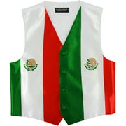 Boys Mexican Flag Dress Vest