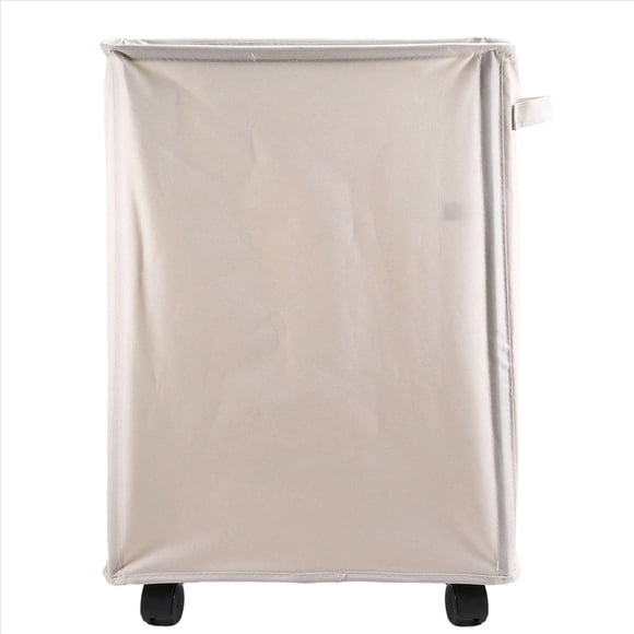 Cesto de Ropa con Ruedas, Cesta de Almacenamiento para Esterilla de Yoga, Multifuncional, Plegable, Impermeable, Bolsa de Almacenamiento de Ropa Sucia