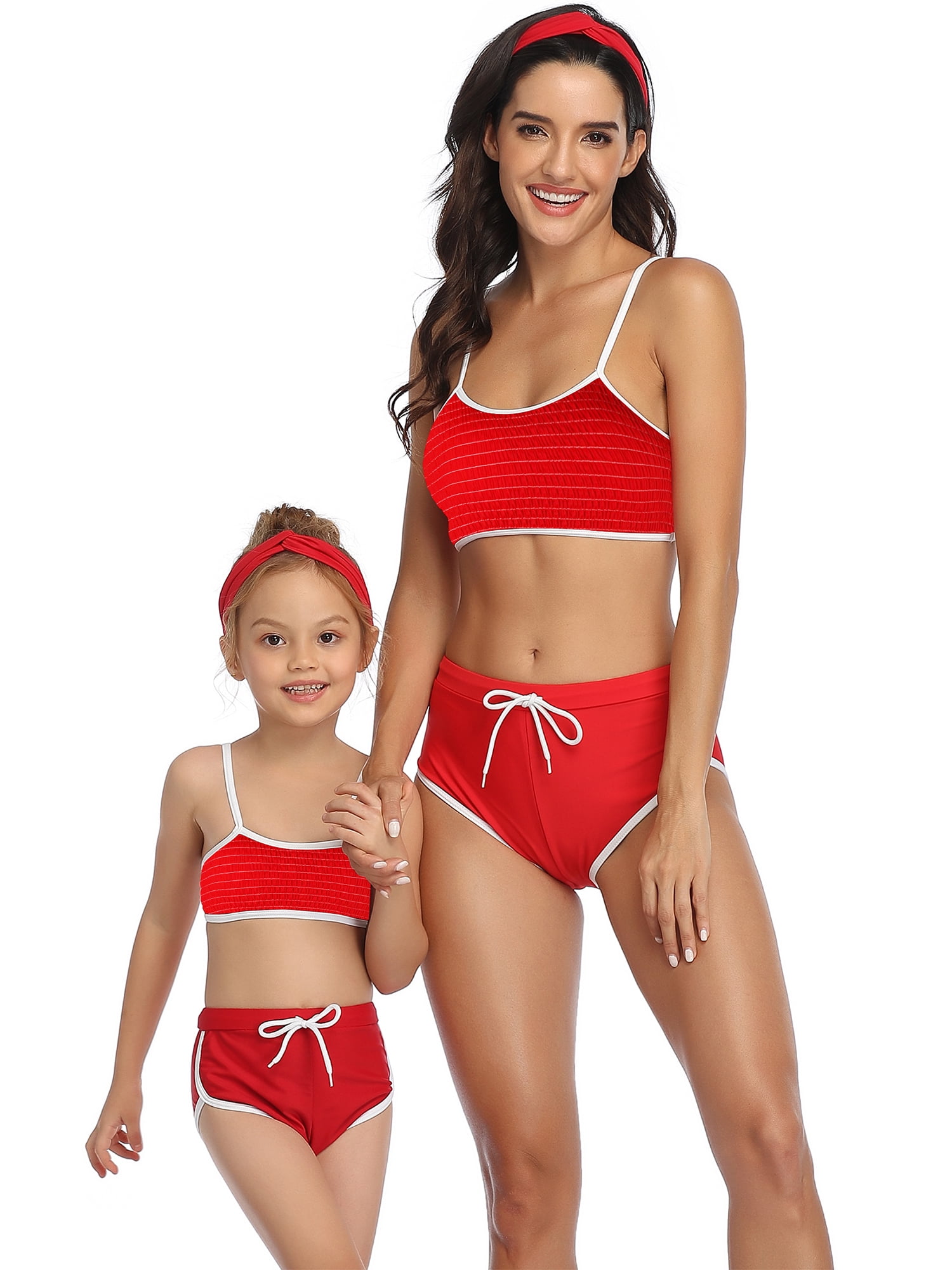 matching swimsuit for mother and daughter