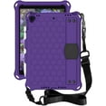 thumbnail image 2 of Kids Case for iPad 10.2 2021/2020/2019 - iPad 9th/8th/7th Generation, Kids Friendly Light Weight Non-Toxic EVA Shockproof Case with Pencil Holder, Handle Stand Strap & Shoulder Belt, 2 of 7