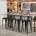 Metal Stools with Backs Kitchen Counter Stools Counter Height Stools