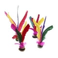 thumbnail image 4 of 1PC China Jianzi Footbal Foot Kick Handwheel Fancy Goose Feather Shuttlecock Fitness 19cm, 4 of 6