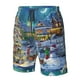 thumbnail image 4 of Fotbe Christmas Tree Trajes de Baño Estampados para Hombre, Shorts de Verano de Secado Rápido, Ropa de Playa, Bañadores-Small, 4 of 6