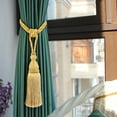thumbnail image 4 of BEL AVENIR Tassel Curtain Tieback Rope 2 Pack Gold, 4 of 9