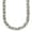 Clear, variant on Primal Steel Stainless Steel Brushed and Polished 20-inch Necklace