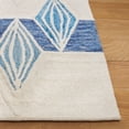 thumbnail image 3 of Safavieh Metro Albert Diamond Area Rug, Ivory/Blue, 5' x 8', 3 of 10