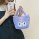 thumbnail image 2 of Mochila De felpa Kawaii Sanrio Kuromi, bolsa de peluche de dibujos animados, Cinnamoroll, Pochacco, regalos para niñas, 2 of 3