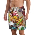 thumbnail image 2 of Scooby-Doo Mens Swim Trunks Quick Dry Board Shorts with Mesh Lining, Hawaii Beach Shorts Swimwear Bathing Suits, 2 of 8