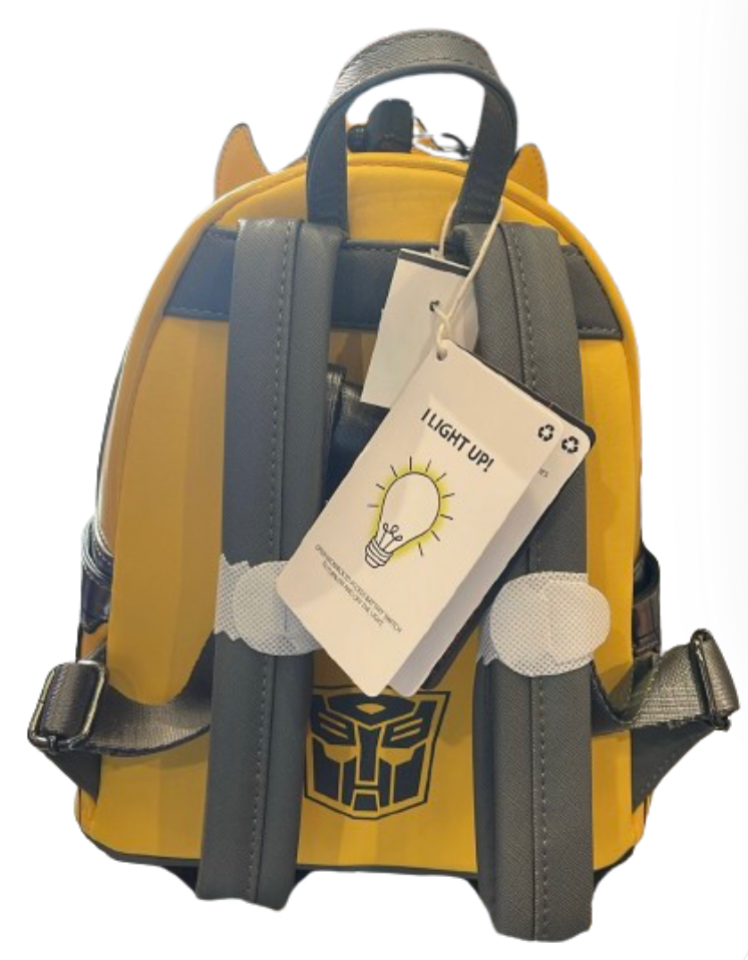 Loungefly Transformer Bumblebee light up backpack s-l400.jpg main image 2