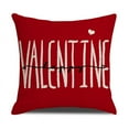 thumbnail image 6 of PRIYAL Happy Valentines Day Pillow Covers 18X18 inch Set of 4 for Valentines Decor For Valentines Day Throw Pillows Decorative Cushion Cases Valentine Decorations, 6 of 8