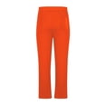 thumbnail image 3 of LONKITO Mens Sweatpants Open Bottom Athletic Workout Sweat Pants with 3 Pockets Drawstring Joggers Sweatpants Elastic Waist Orange XL, 3 of 6