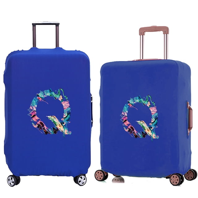Suitcase Protective Cover Trolley Travel Suitcase Elastic Dustroof Cover Apply To 18-28 Inch Luggage Paint Series Pattern 8paintQ M