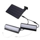 thumbnail image 1 of Yuarrent 2 lámparas de luz solar para interior/exterior, luz colgante de cobertizo alimentada por energía solar separada con cable de tracción Iluminación y accesorios Negro luz blanca Yuarrent HA028089-02, 1 of 6