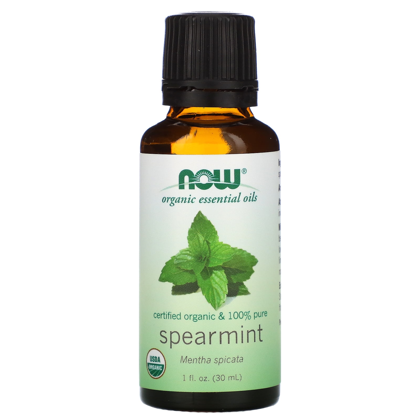 Now Foods Organic Essential Oils, Spearmint, 1 fl oz (30 ml)