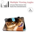 thumbnail image 5 of Case and Cover for Kindle Fire HD 10 Plus 2021(11th Gen), Fire HD 10.1" Case 2021, Allytech Shockproof PU Leather Anti-Slip Stand Smart Auto Sleep Wake Case with Card/Pen Holder, Cute Cat, 5 of 7