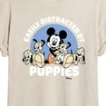 thumbnail image 3 of Disney Classics - Easily Distracted By Puppies - Juniors Ideal Flowy Muscle T-Shirt, 3 of 5