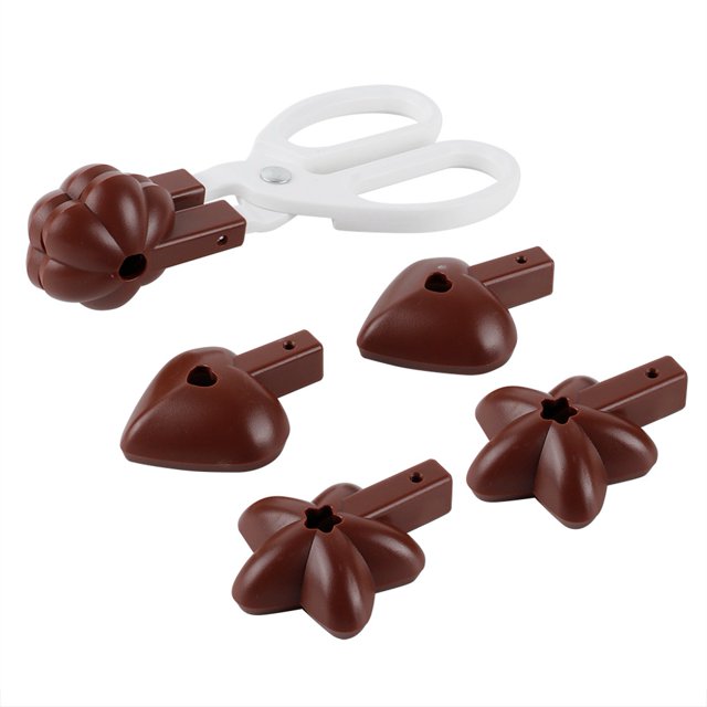 Chocolate, fondant y más: herramienta de cocina con pinzas para deliciosas creaciones Molde para hornear multifuncional 3 en 1