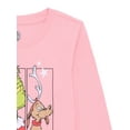 thumbnail image 3 of Dr. Seuss Grinch Girls Graphic Tee with Long Sleeves, Sizes 4-16, 3 of 3