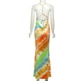 thumbnail image 3 of Colorful Tie-Dye Maxi Dress (S, Blue), 3 of 7