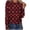 Maple Leaf Print, variant on Blouses for Women Crew Neck Long Sleeve Maple Leaf Print Long Sleeve Tops for Women Relaxed Fit Harvest Occasion Lightweight Womens Blouses Gift
