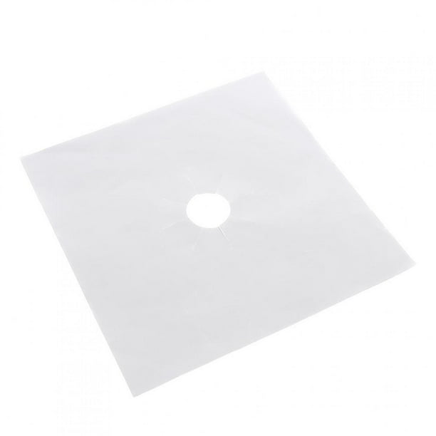6 pcs/set Estufa reutilizable Quemador de Cubiertas de fibra de vidrio Protector de estufa protectora Estera Herramienta de cocina Antiadherente, Liner de limpieza rápida para coci(Plata) Unbranded JY35216-02