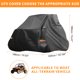 thumbnail image 5 of Cubierta UTV Unique Bargains para Polaris RZR Turbo R Impermeable Protección Lado a Lado 210D-PU Negra 325x188x189cm, 5 of 5