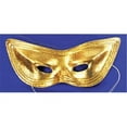 thumbnail image 1 of Costumes For All Occasions Ti06Gd Harlequin Mask Lame Gold, 1 of 1