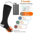 thumbnail image 4 of SUNCHARM Heated Socks for Men Women, Remote Control 4000mAh 3.7V Rechargeable Electric Heated Socks with 3 Heat Settings for Winter Sports, 4 of 7