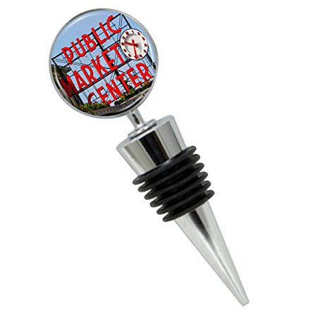 

Pike Place Market Wine Bottle Stopper in Gift Box Perfect for House Warming Gift