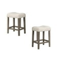 thumbnail image 2 of Best Master Furniture Vitaliya 24" Wood Counter Stool in Charcoal (Set of 2), 2 of 3