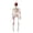 A, variant on Poseable Halloween Skeleton with Classic Ivory Finish, Movable Bones for Spooky Party Bar or Home Decoration, C