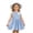 Sky Blue, variant on Outfits for Girls Girls Bow Plaid Dress Two Piece Outfit with Matching Hat Plaid Print Crew Neck Sleeveless for Toddler Kids Summer Party Wear Sky Blue 70