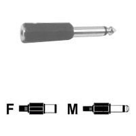 UPC: 0728736014084 | Hosa Technology 3.5mm TRSF to 0.25   TSM Adaptor (Set of 3)