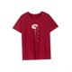 thumbnail image 4 of Camiseta de manga corta para mujer, camiseta con cuello redondo para viajes en la calle y la playa M, 4 of 7