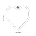 thumbnail image 3 of Luces de neón LED con forma de corazón para San Valentín | Lámpara colgante decorativa con alimentación USB para dormitorio, fiesta y fondo de fotos | Decoración rosa y blanca, 3 of 6
