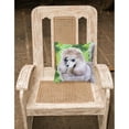 thumbnail image 2 of Carolines Treasures BB9839PW1818 Poodle St Patricks Fabric Decorative Pillow  18H x18W multicolor, 2 of 2