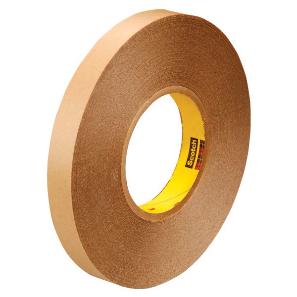 3M™ 9425 Removable DoubleSided Tape, 3" Core, 0.5" x 216', Clear, Pack Of 2