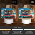 thumbnail image 3 of Fotbe Tropical Vacation Essentials Pattern Acrylic Night Light Gift with 3 Color ModesTouch-Sensitive LED Lamp Perfect Gift for Mother's Day, Birthday, or Christmas, 3 of 9