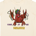thumbnail image 4 of Inktastic Mardi Gras Come at Me Breaux Crayfish Boys or Girls Toddler T-Shirt, 4 of 5