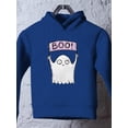 thumbnail image 3 of Boo! Funny Ghost W Sign Hoodie Toddler -Image by Shutterstock,  5 Toddler, 3 of 4