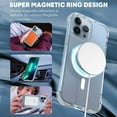 thumbnail image 2 of Magnetic Clear for iPhone 14 Pro Max Case with Stand Compatible with Magsafe Shockproof Anti-Yellowing Full Body Protective Phone Cover-Clear, 2 of 6