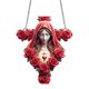thumbnail image 2 of Decoraciones de Pascua, adornos de Pascua, regalos de Pascua, Día de San Valentín, atrapasueños de flores de Pascua, acrílico, colgante de ventana, porche, hogar, decoración de pared, colgante de acrí, 2 of 7