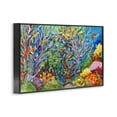 thumbnail image 3 of Stupell Industries Abstract Coral Reef Life Black Framed Giclee Art, design by Estelle Grengs, 16 x 24, 3 of 8